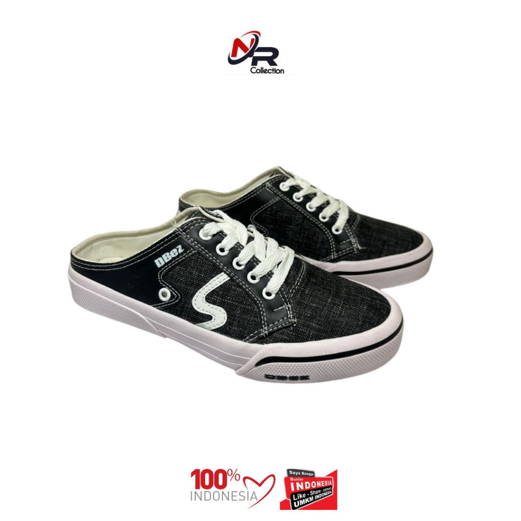 DBEZ Selop Sneakers Kasual Gaul Karet Levis Slide Distro Terbaru Pria STN01