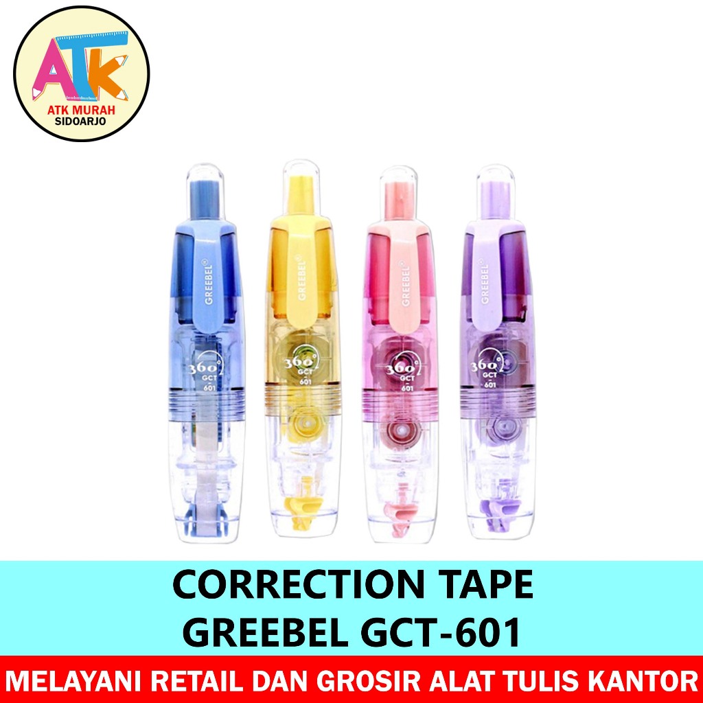 

STIPO KERTAS - CORR TAPE GREEBEL GCT-601