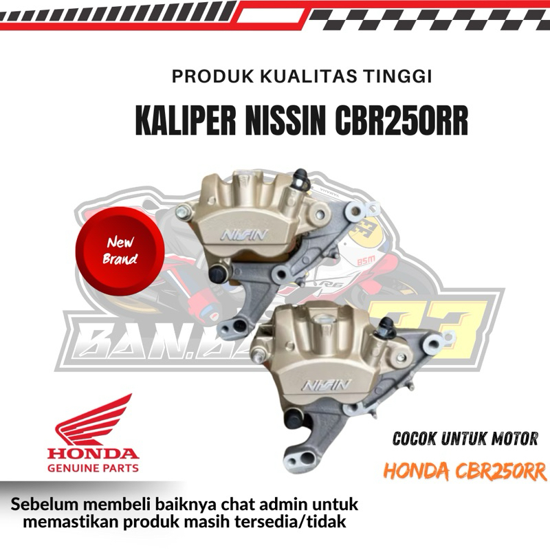 Caliper/Kaliper Motor CBR250RR NISSIN GOLD ORIGINAL