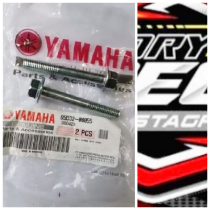 baut kenalpot Mio m3 Mio j Mio x set isi 2 original