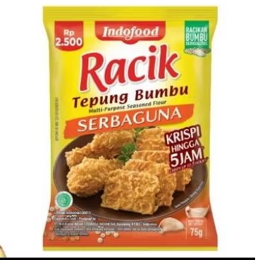 

Indofood Racik Tepung Bumbu Serbaguna Krisip Hingga 5 Jam
