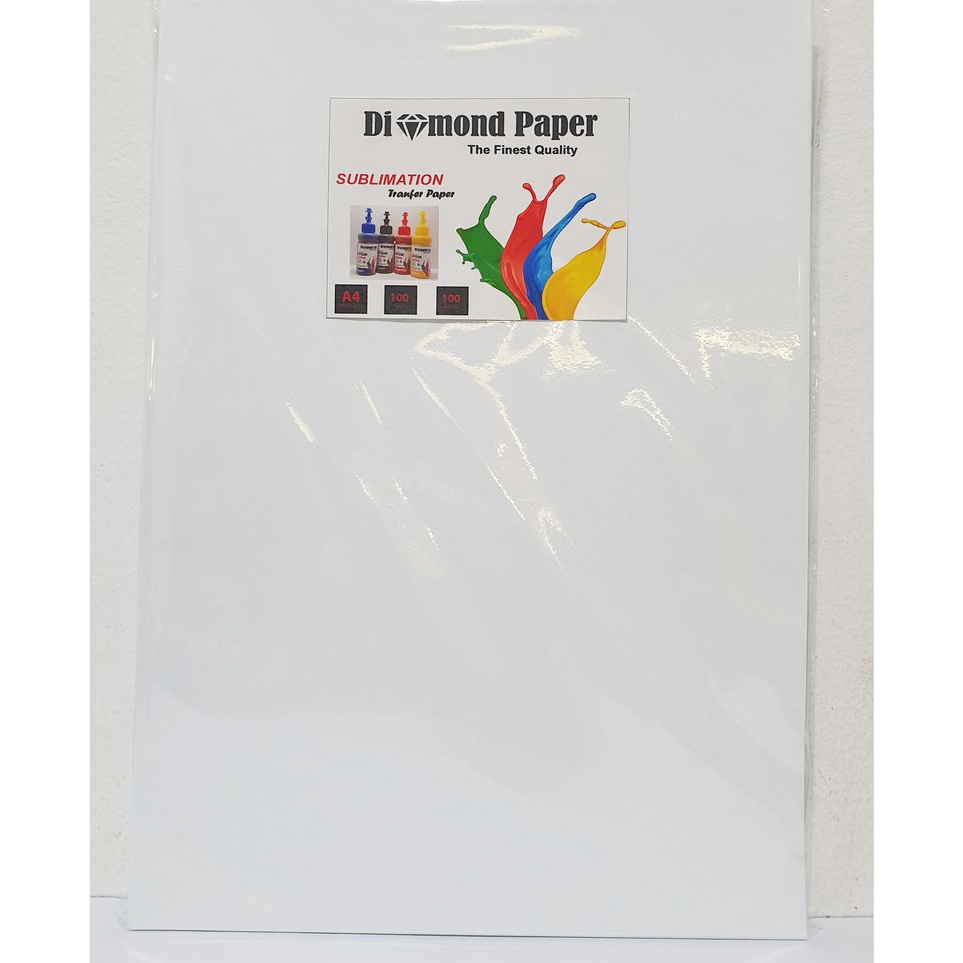 

biMurah KERTAS SUBLIM TRANFER PAPER SUBLIM DIAMOND UKURAN A4 1LEMBAR 1GSM F86