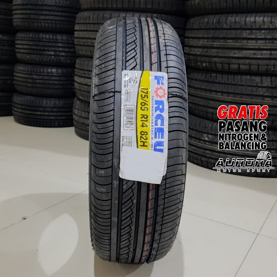 Ban mobil 175/65 R14 forceum ecosa Ban mobil tubles standar agya,calya,ayla 175 65 r14