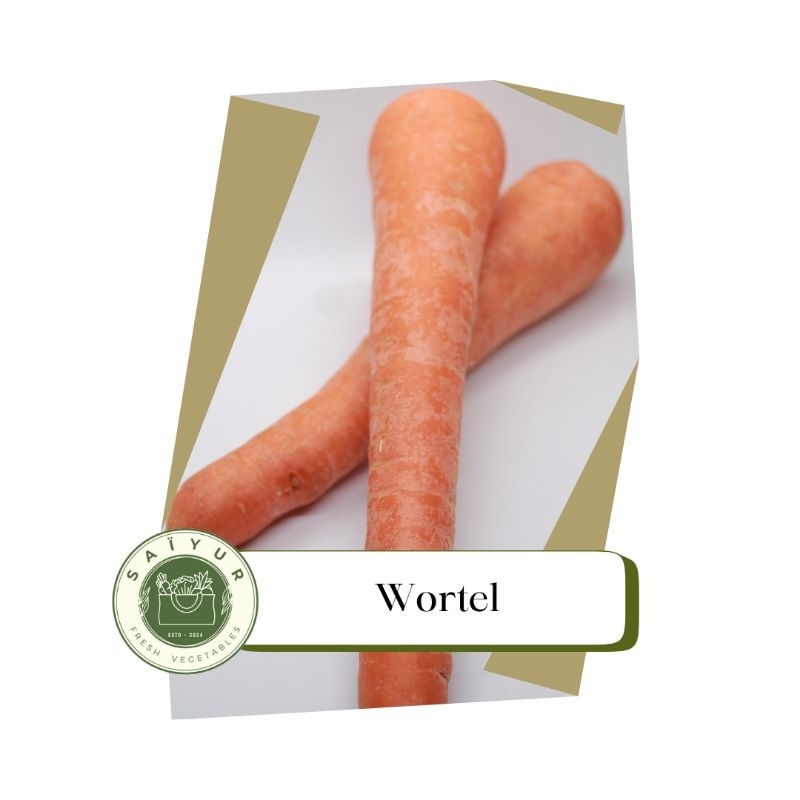 

Wortel Berastagi / Wortel Brastagi (Ukuran S) 300gr - 400gr