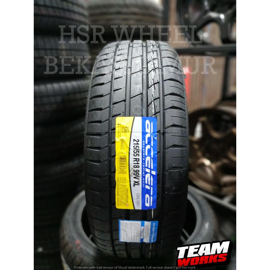 BAN MOBIL RING 18 MURAH ACCELERA IOTA ST68 UKURAN 215 55 R18 PRODUKSI TERBARU