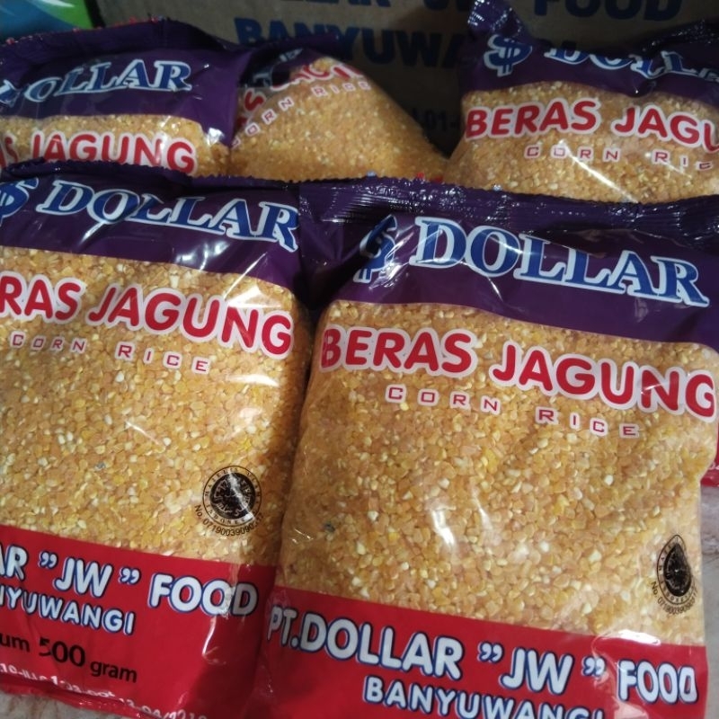 

Beras Jagung Dolar 500gr