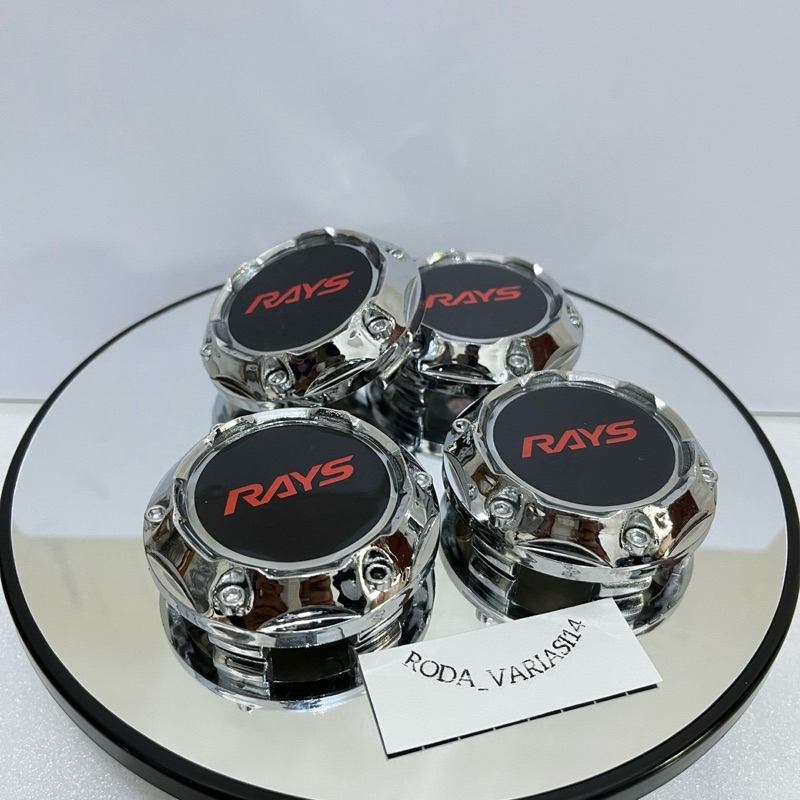 Tutup Dop Velg Rays ukuran diameter 6,8cm harga satuan