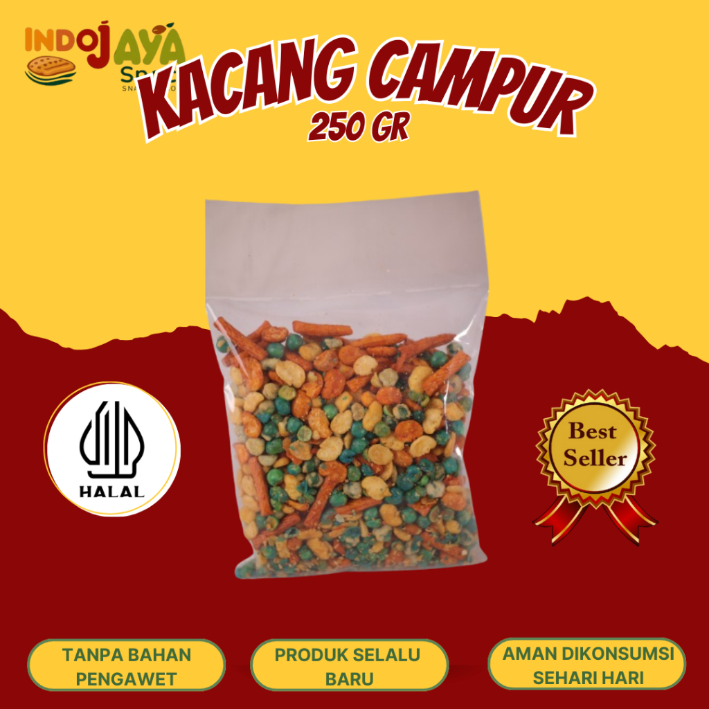 

Kacang Campur Kacang Mix 250 gr