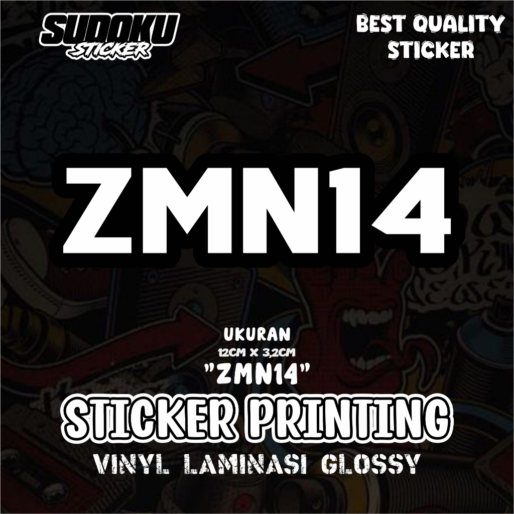 

STICKER STIKER PRINTING ZMN14 GANGSTER VIRAL FYP AESTHETIC