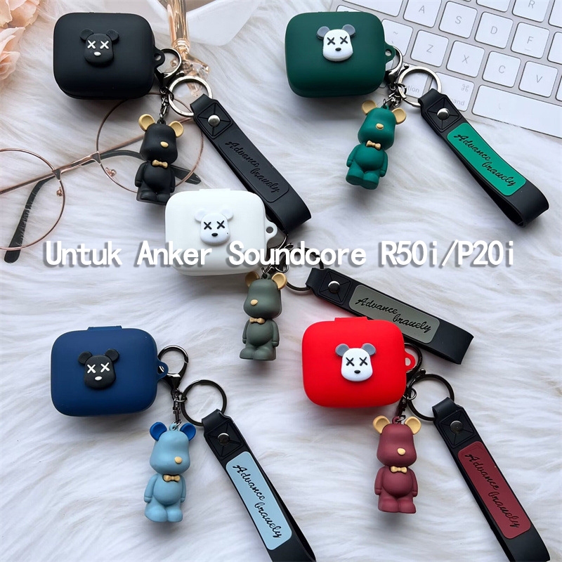 Anker Soundcore R50i Case / P20i Case Tahan Debu Lembut Dicuci Pelindung Case Silikon Untuk Anker So