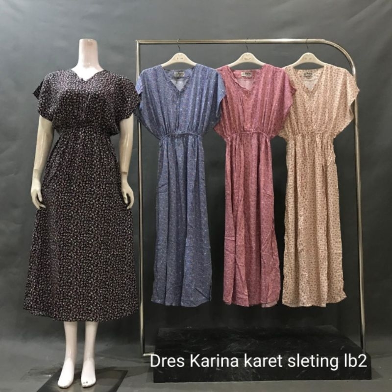 Daster pekalongan || Daster rayon || Dres karina karet sleting || Nafra by Qonita batik || Daster mu