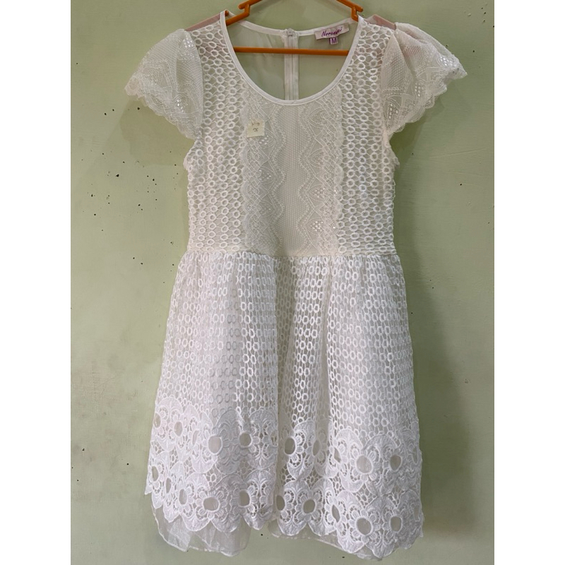 DRESS PUTIH ANAK PRELOVED