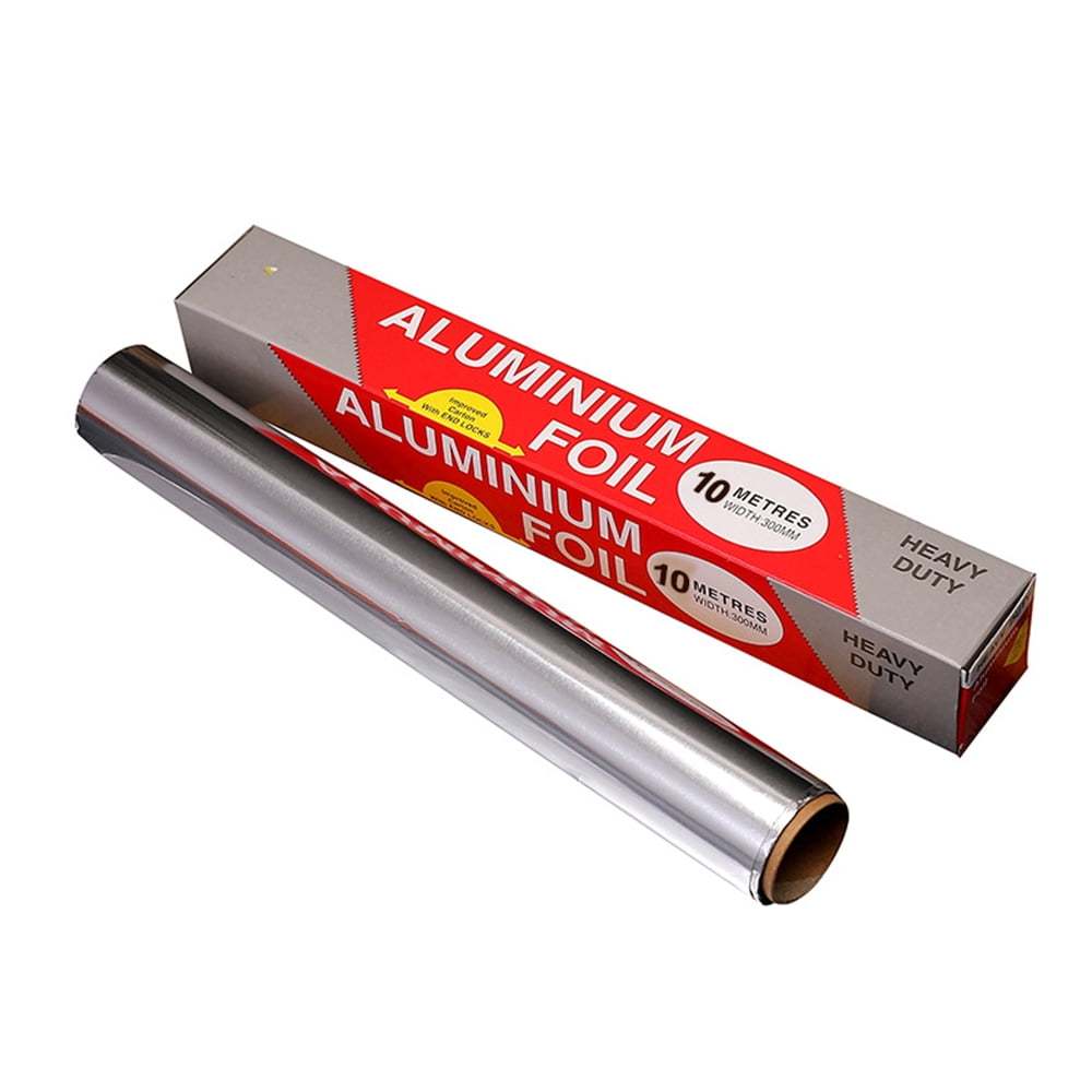 ALUMINIUM FOIL HEAVY DUTY/KERTAS ALUMINIUM FOIL ROLL UNTUK MAKANAN - 10M
