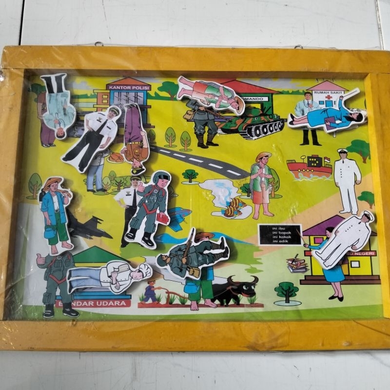 Mainan kreatifitas anak / Mainan Anak Edukatif / Mainan Papan Magnet / Mainan Magnet / Mainan Peraga
