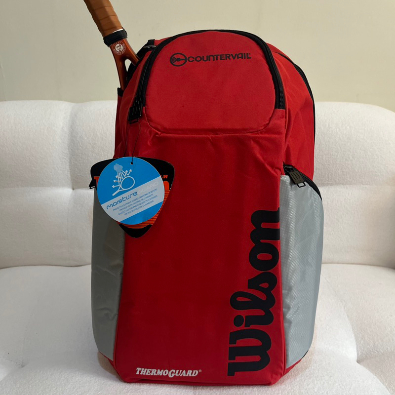 Tas Wilson Countervail Thermoguard / Tas Raket Tenis Ransel / Tas Wilson Backpack / Tas Tenis Thermo