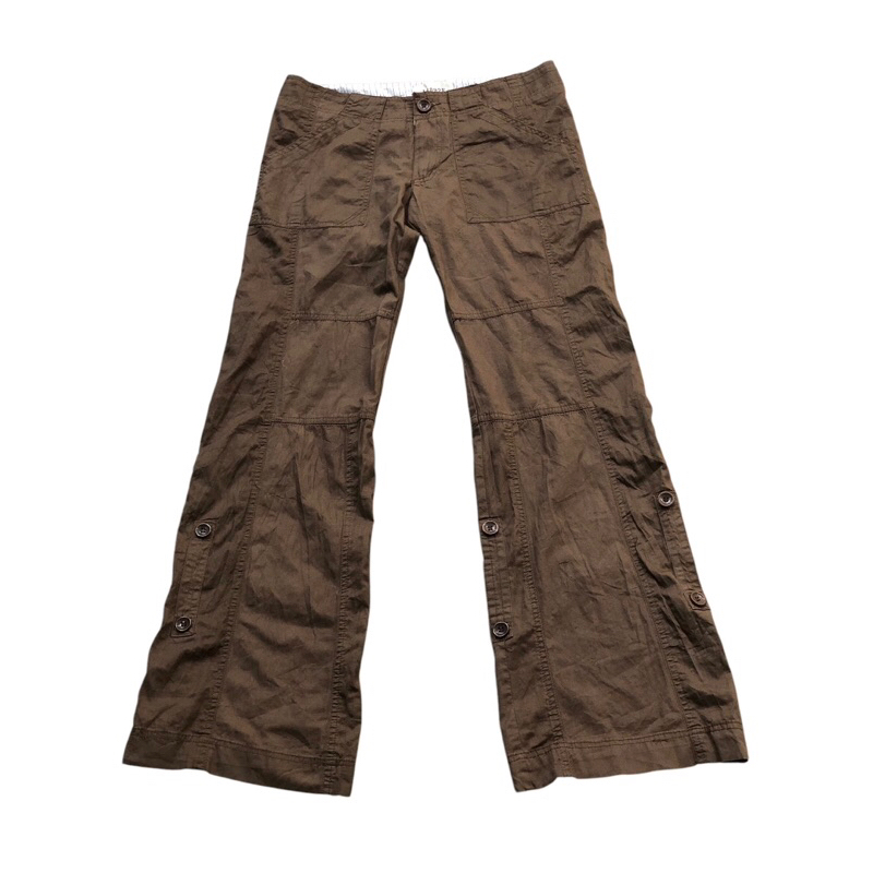 abercrombie & fitch bootcut pants / abercrombie cargo pants