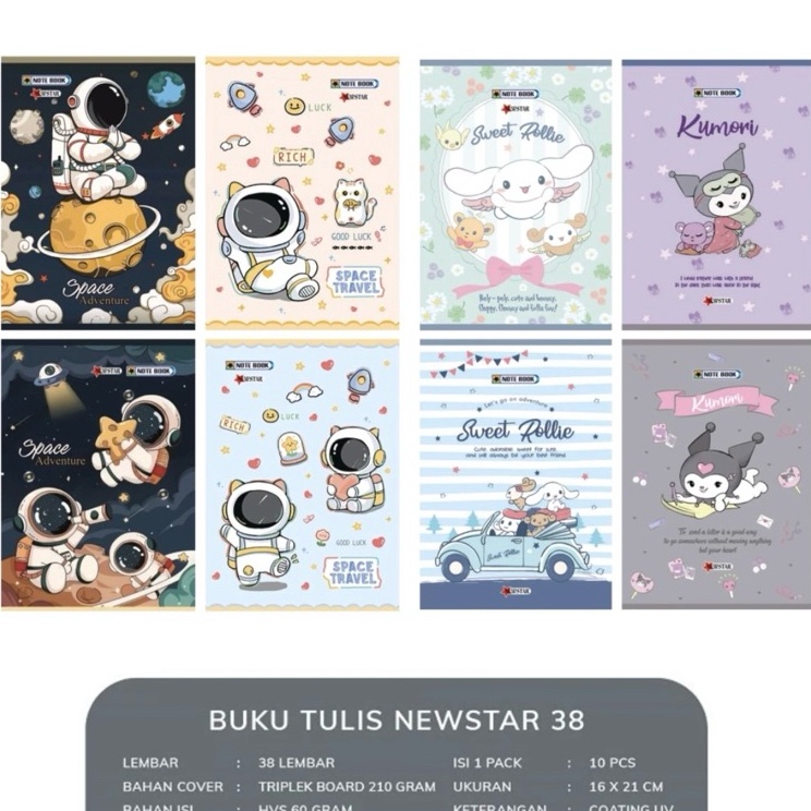 

GVLJH8764 CTSHOPID BUKU TULIS KARAKTER NEWSTAR 38 LEMBAR EKONOMIS 1 PAK ISI 1 PCS BUKU MURAH BUKU TULIS MURAH ANAK SEKOLAH