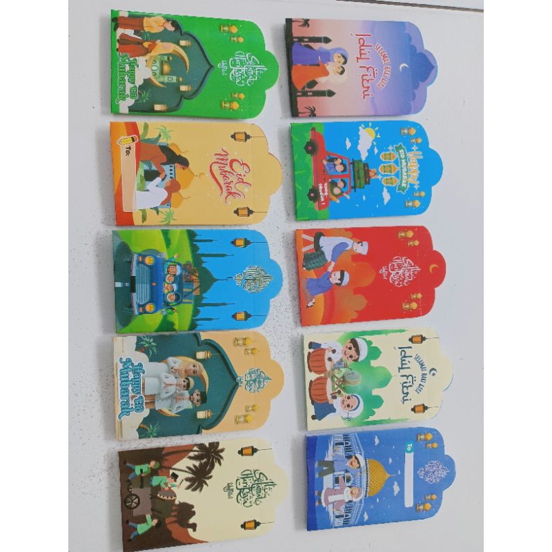 

500 pcs amplop lebaran sudah dilem (50pac)