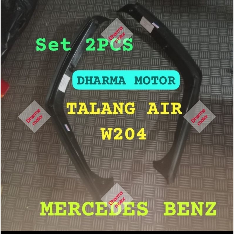 TALANG AIR W204 ORIGINAL REAR COVER FENDER BAGASI 204 693 15 33 A204 69316 33  1set (2) karet pelind