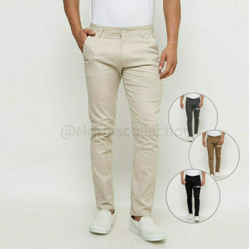 Celana Chinos Panjang Pria Dewasa - Celana Panjang Chino Pria Dewasa