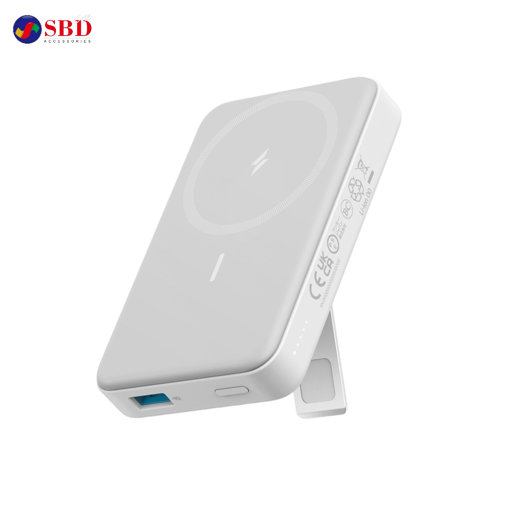Powerbank Anker Maggo Magnetic With Kickstand 10000 mAh 20W A1652