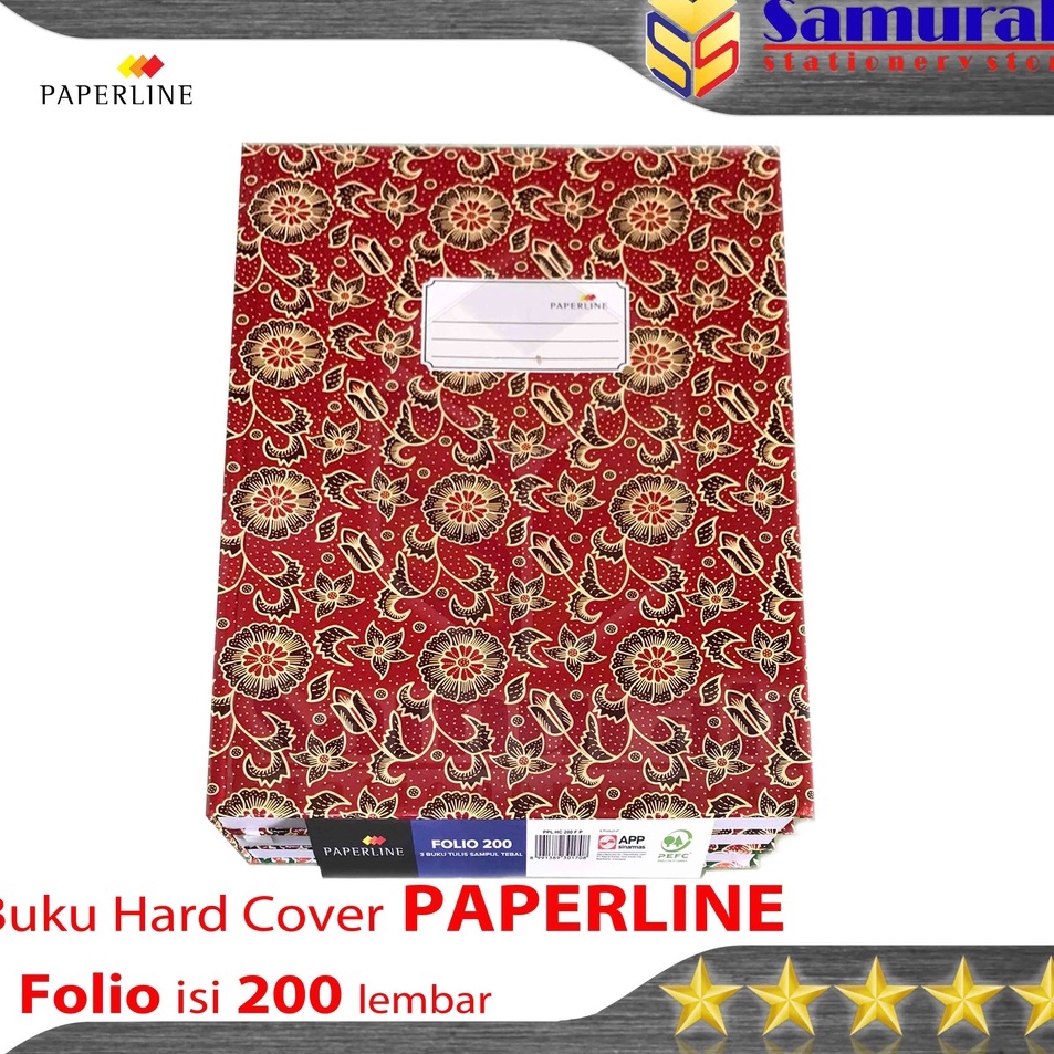 

Buku Hard Cover Paperline Folio isi 2 lembar Buku Akutansi PPL F4 Catatan laporan Tebal ECNW647