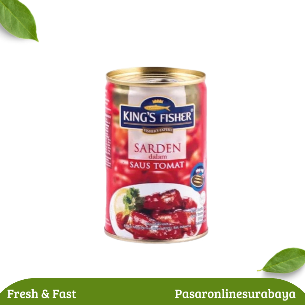 

Kings Fisher Sarden Tomat 155 Gram