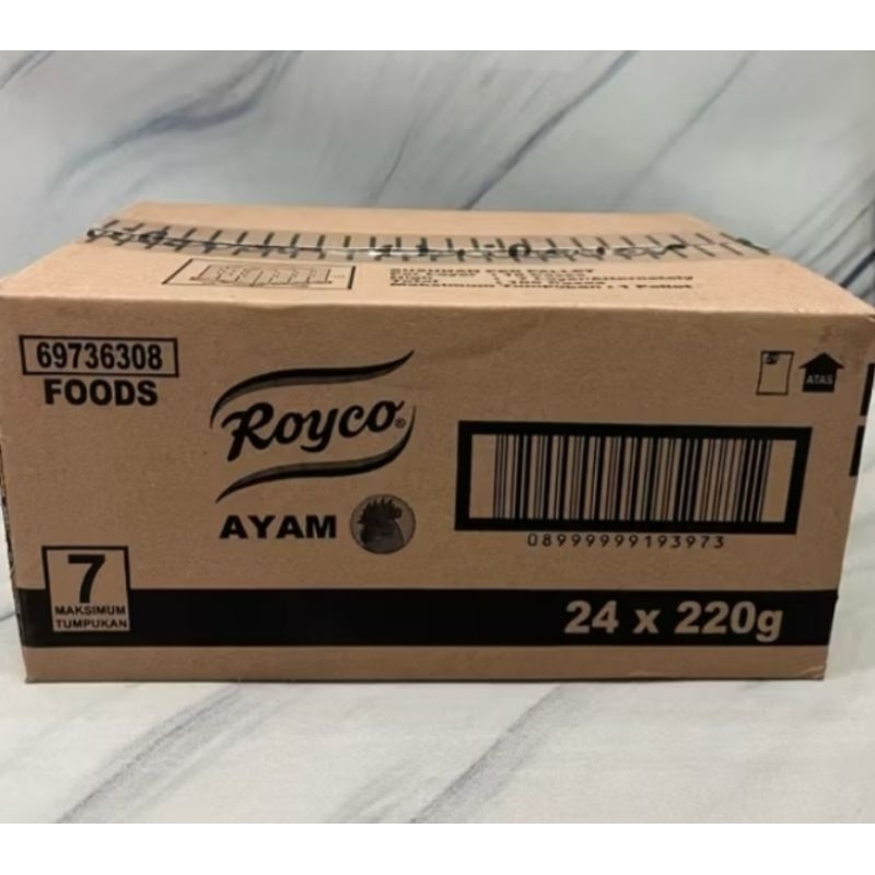 

Royco Ayam 220gr 1 Dus Isi 24pcs