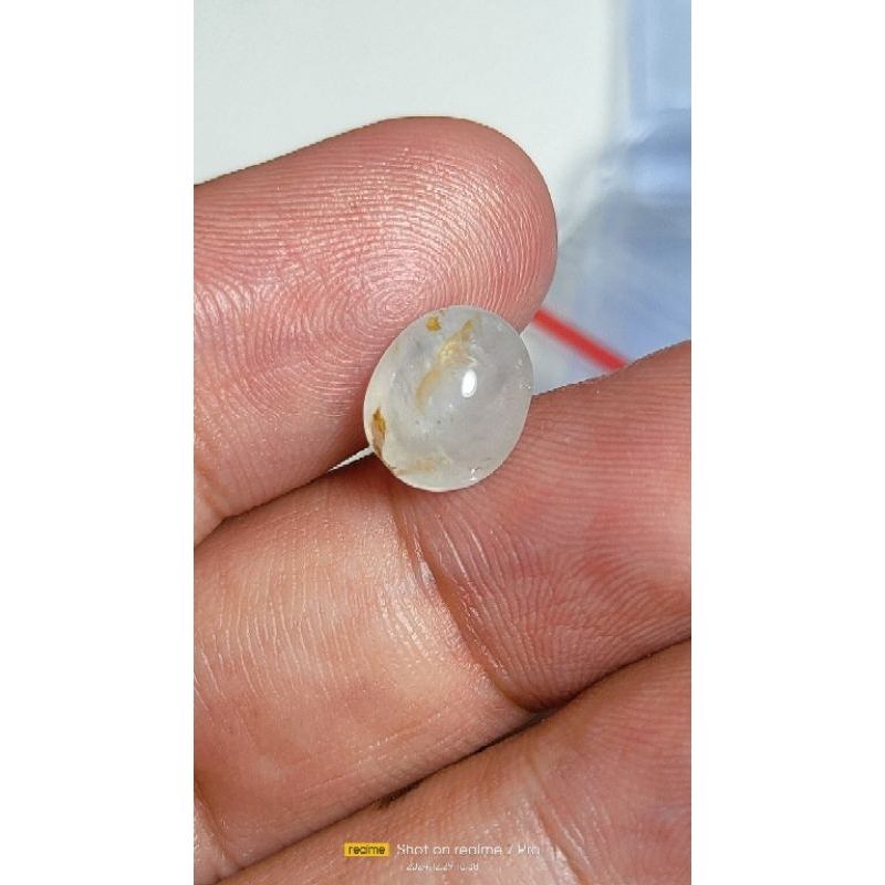 Natural white sapphire srilangka 4.10cts