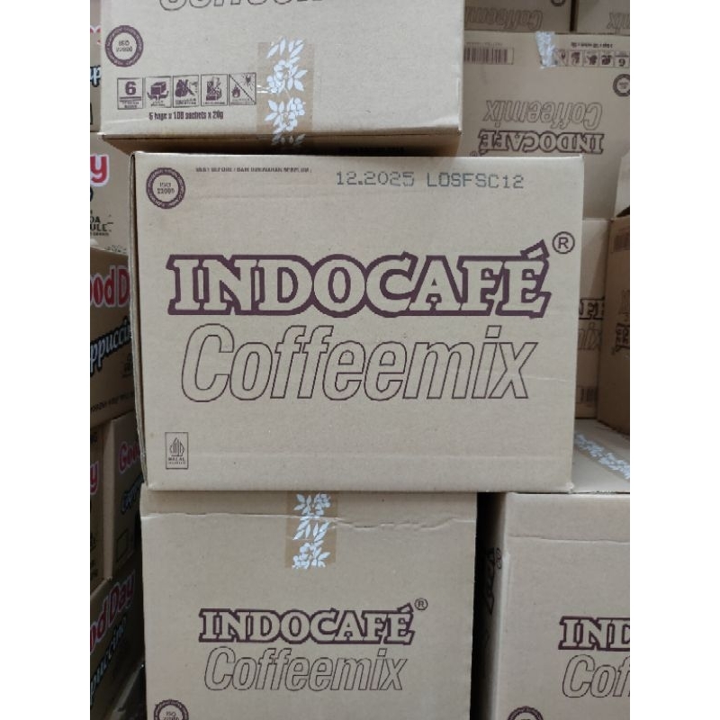 

Indocafe Coffeemix Dus / Karton (5 Bag x 100 Sachet)