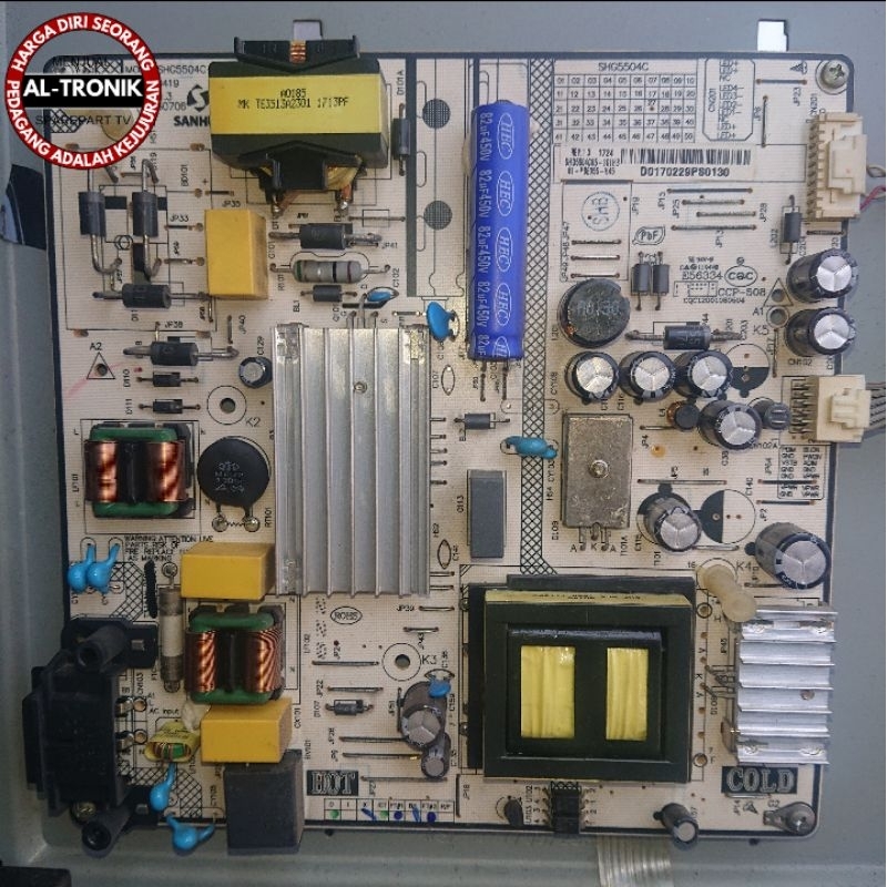 POWER SUPLAY TV LED PANASONIC TH 49EX400G PSU 49EX400 TH49EX400G 49EX