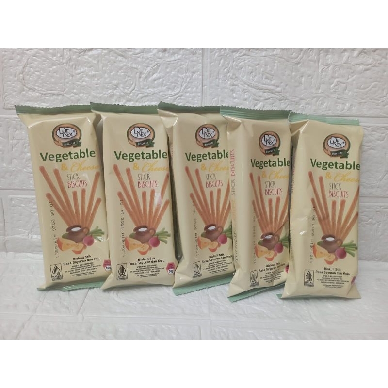 

Biskuit Denex Vegetable And Cheese Stick paket 5 pcs
