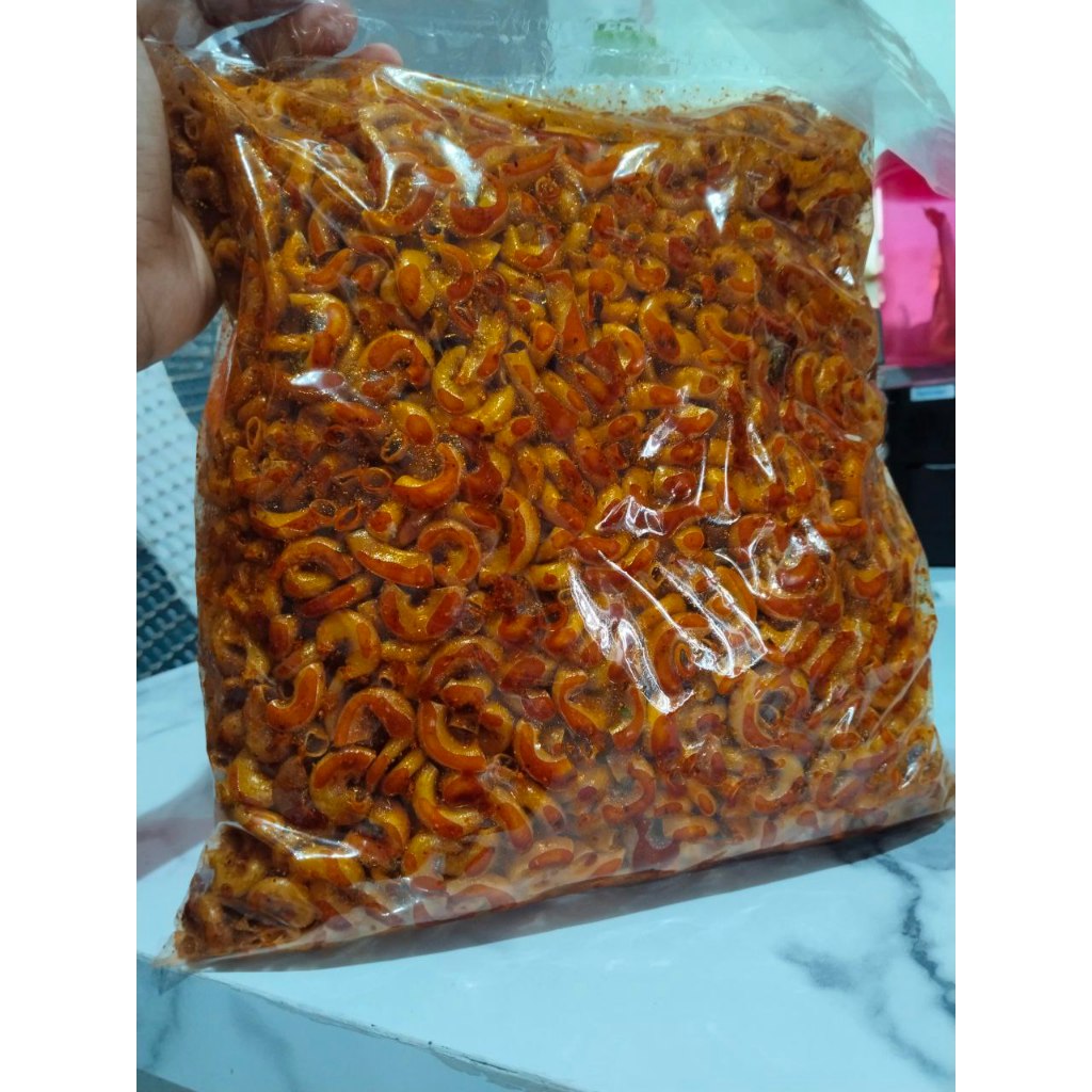 

makaroni cikruh kriuk 500gram original/pedas dan extra pedas gurih