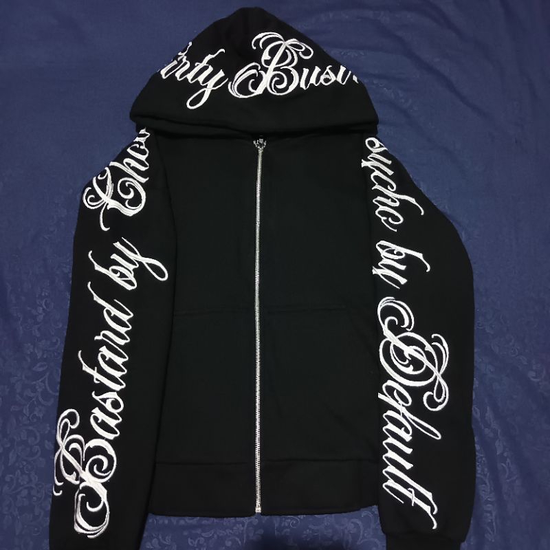Dirty bussiness zip hoodie