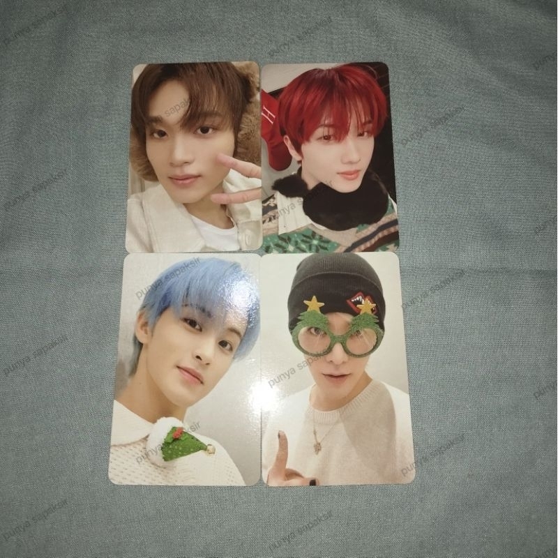 [READY STOCK] PC Photocard NCT Drean 127 Pink Christmas Haechan Yuta Jisung Mark Haechan