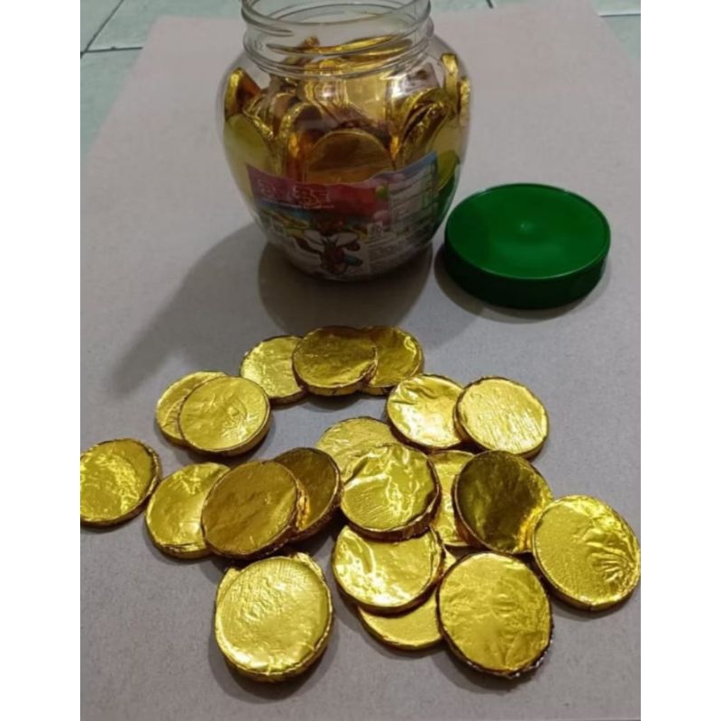 

Coklat Coin isi 100 pcs