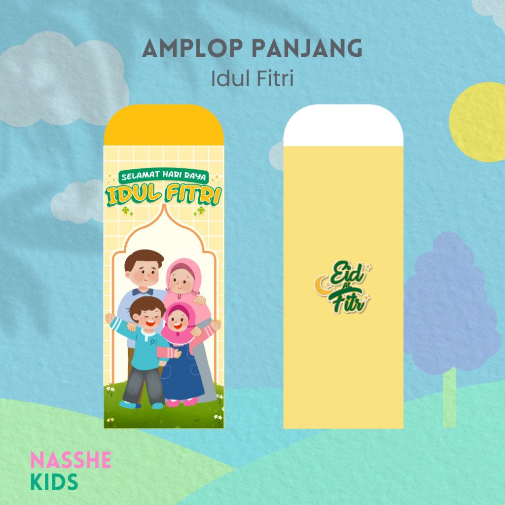 

NASSHE KIDS - AMPLOP LEBARAN/AMPLOP ANGPAO LEBARAN IDUL FITRI (10PCS) 1