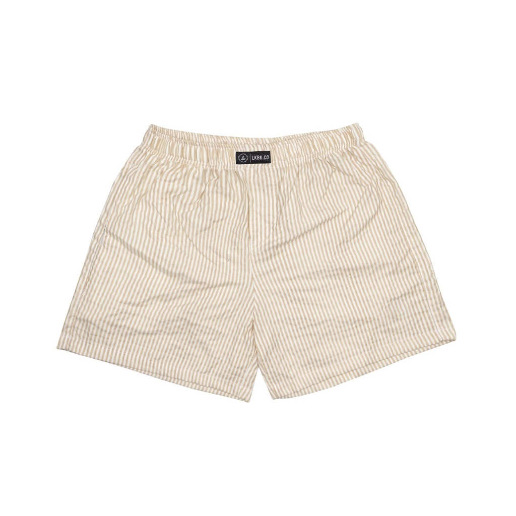LOOKBACK Celana Boxer BASIC SALUR Pria Wanita Celana Pendek