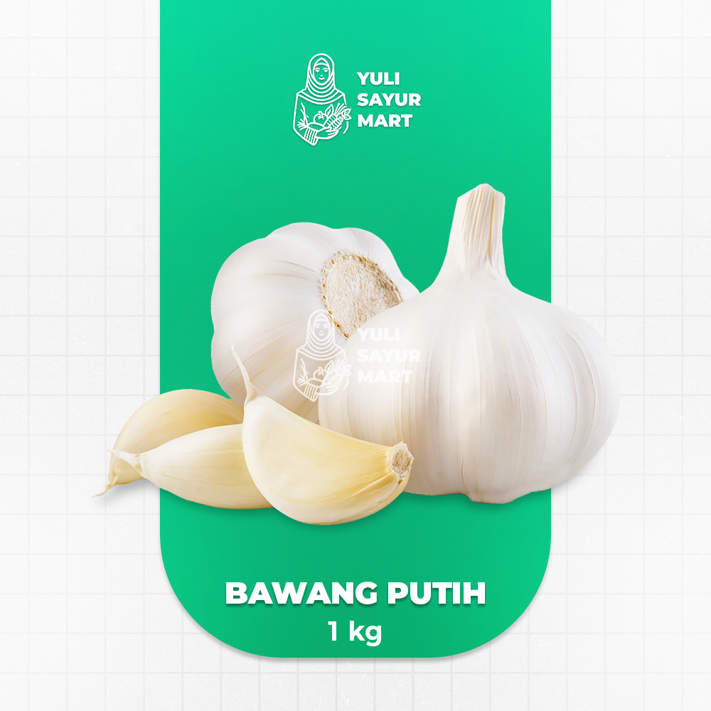 

Bawang Putih 1kg - Yuli Sayur Mart