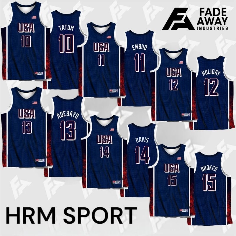 JERSEY BASKET USA TEAM LIMITED EDITION
