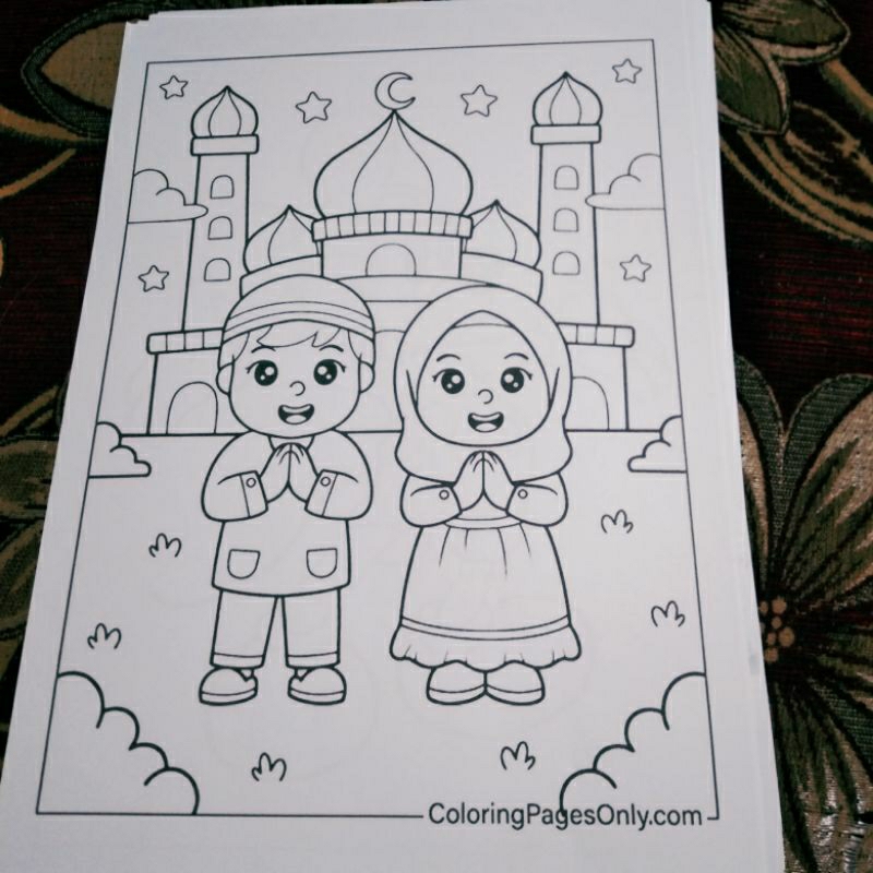 

Kertas Mewarnai anak - anak / isi 50 lembar A5