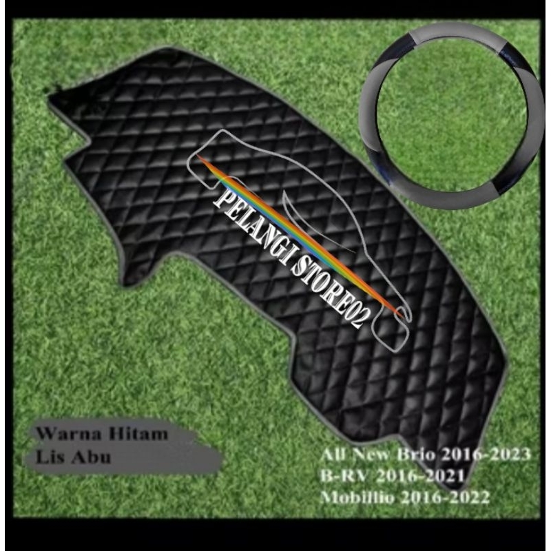 SV1 Alas Dashboard/Pelindung Dashboard+Cover Stir Honda Brio (2016-2023),BRV (2016-2021),Mobilio
