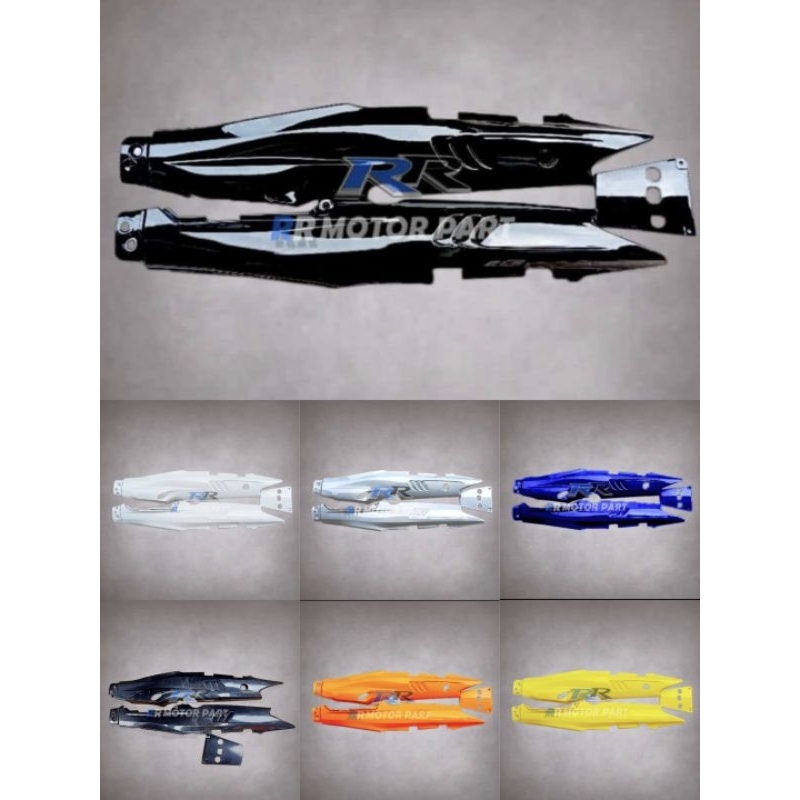 Cover body belakang Yamaha 125z pnp fizr Fizr F1Zr body kanan kiri Yamaha fizr model 125z bersirip d