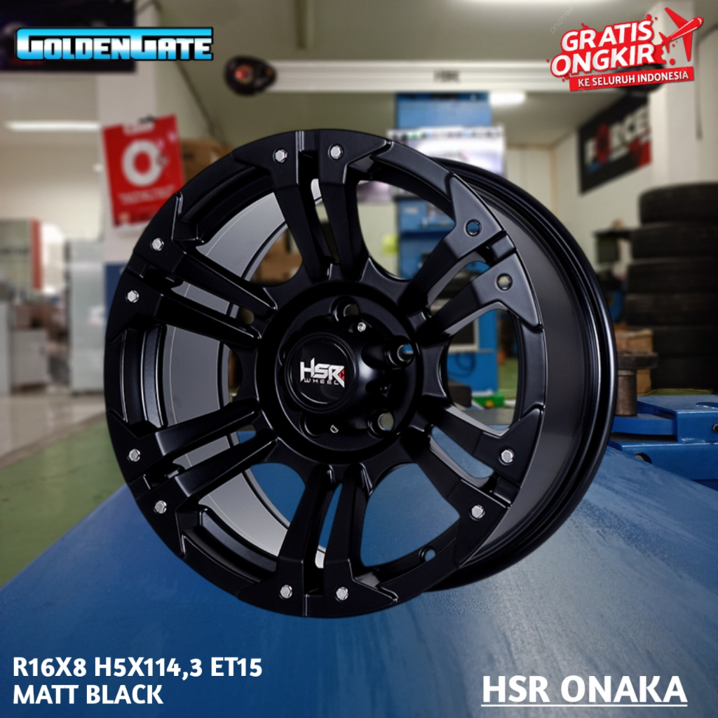 Velg sangar r16 5x114 hsr untuk terios rush innova lebar 8 hsr onaka terbaru