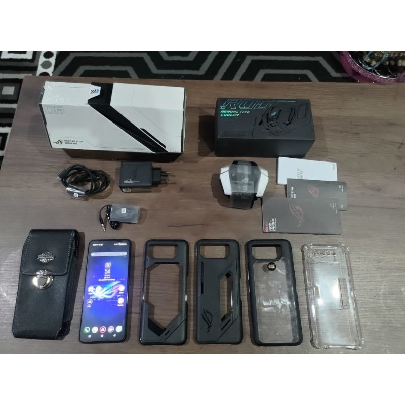 ROG PHONE 6 PRO 18/512 -NOMINUS BANYAK BONUS CASE & SARUNG HP
