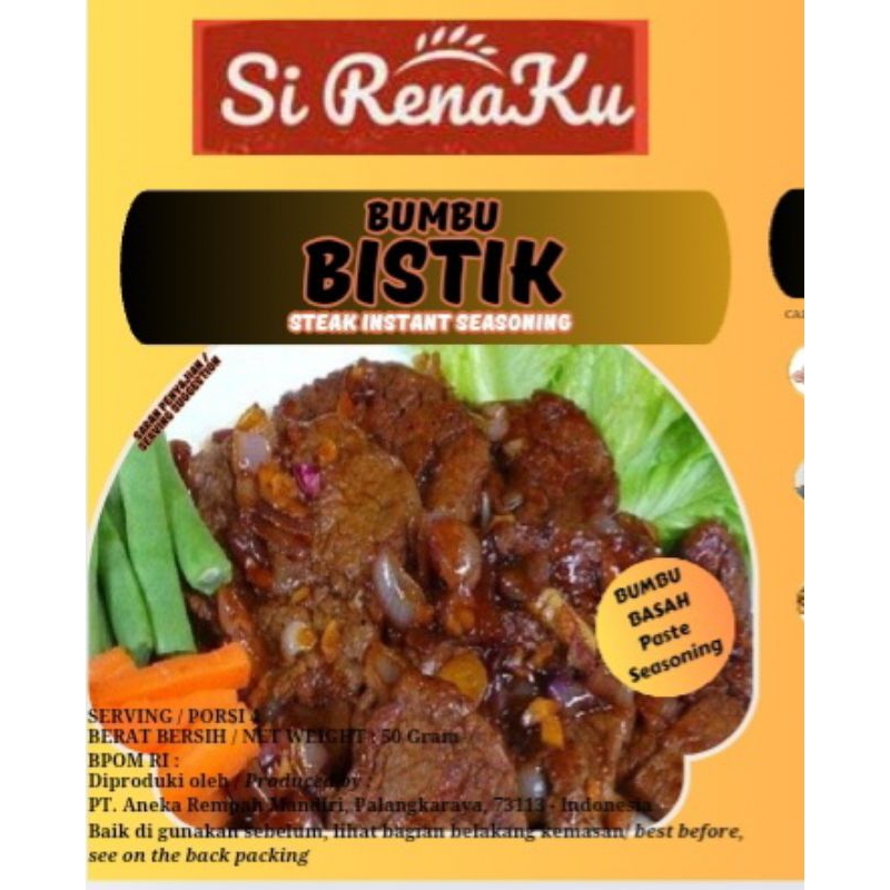 

bumbu masak sirenaku bistik 1000 gram