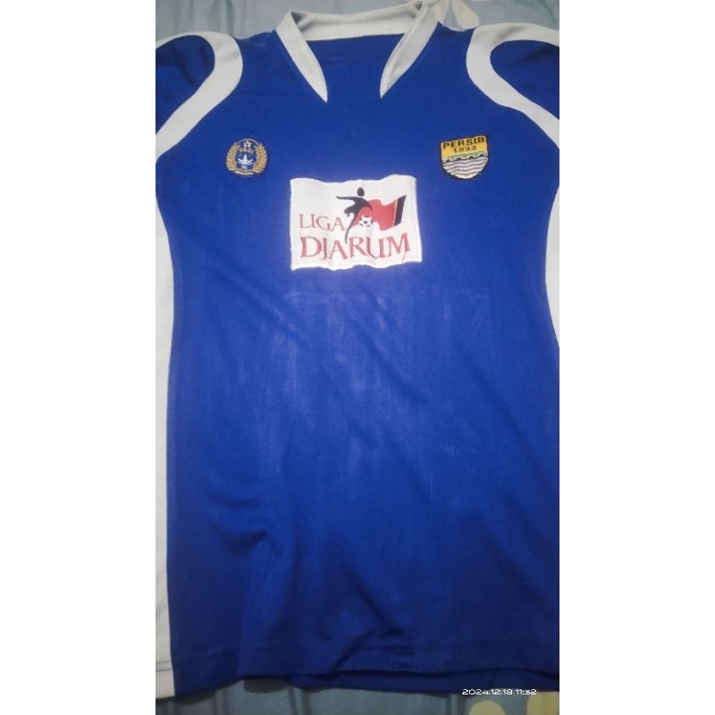 Jersey ORIGINAL Persib Bandung ex Player Nova Arianto 30 Liga Djarum