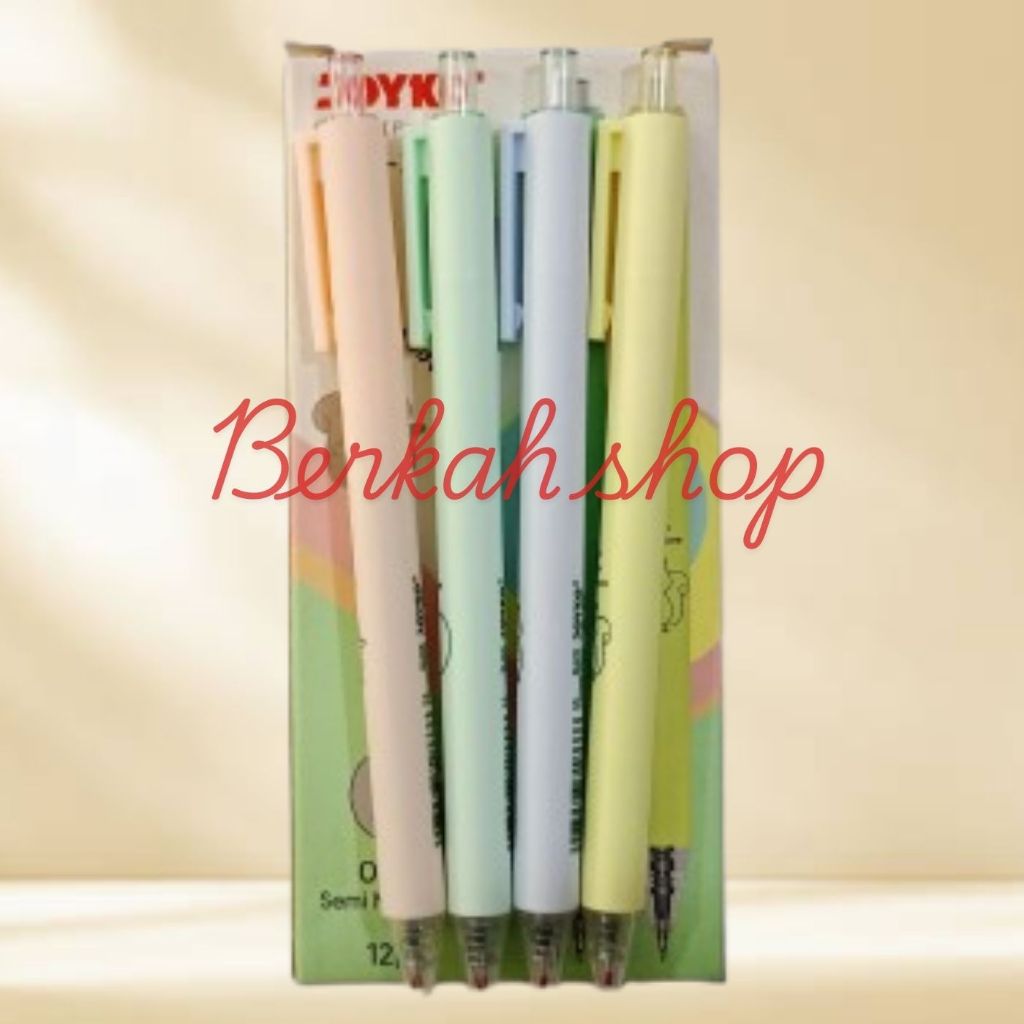 

JOYKO GEL PEN GP-373 (0.5mm) Pena Jel Isi 12 Pcs