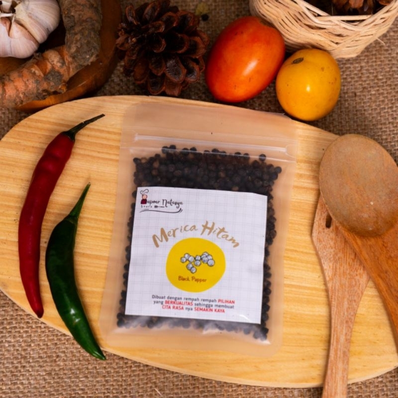 

Dapoer Natasya - Merica / Lada Hitam Black Papper Bumbu Masak Murni ekonomis