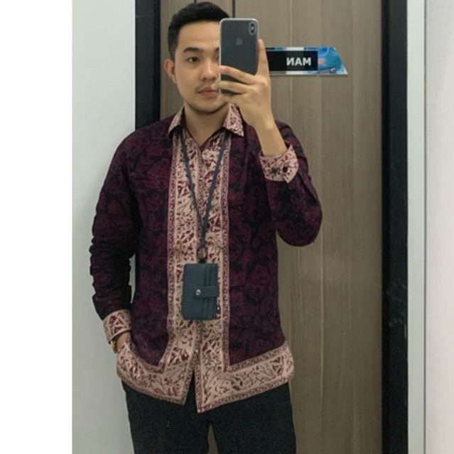 Baju Kemeja Pria Batik Jambi